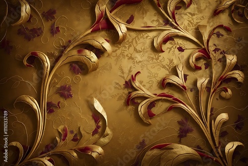 Gold background texture. Element of design.