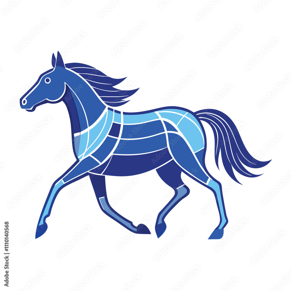 horse isolated on white horse isolated on white