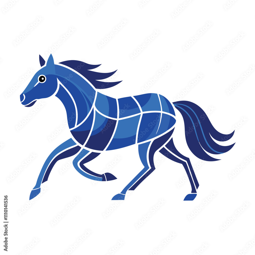 horse isolated on white horse isolated on white
