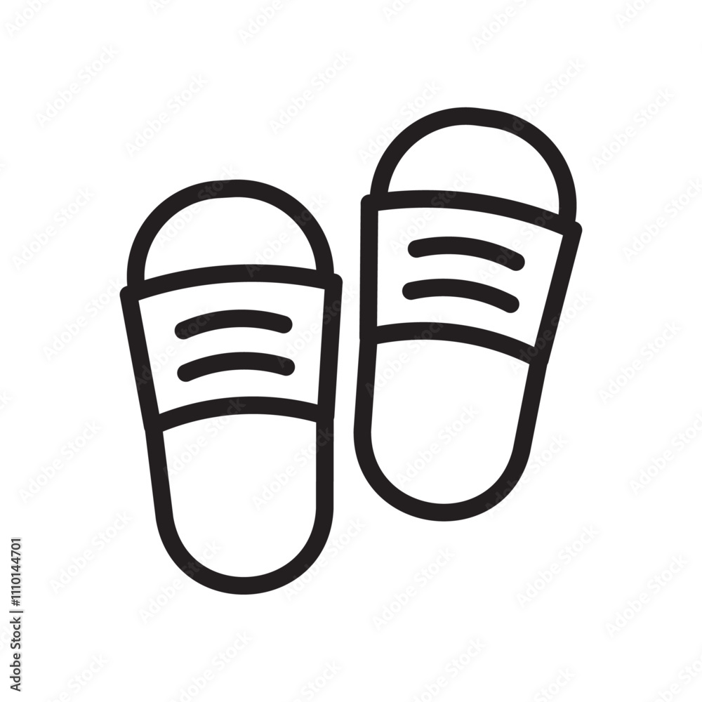 bedside slippers icon bedside slippers icon