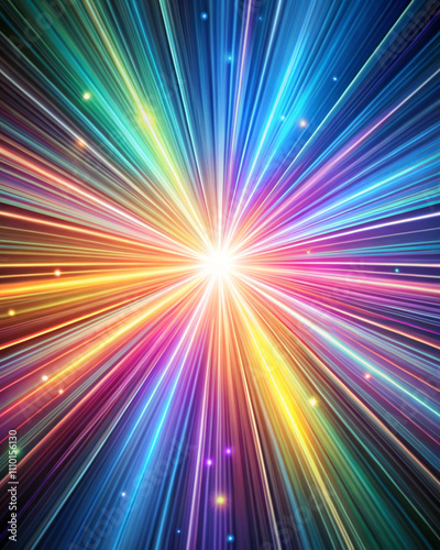 Photon beam texture background beautiful colors