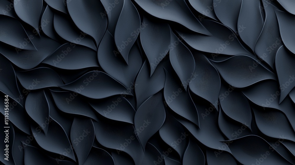 Abstract dark gray leaf pattern background texture. Abstract dark gray leaf pattern background texture.