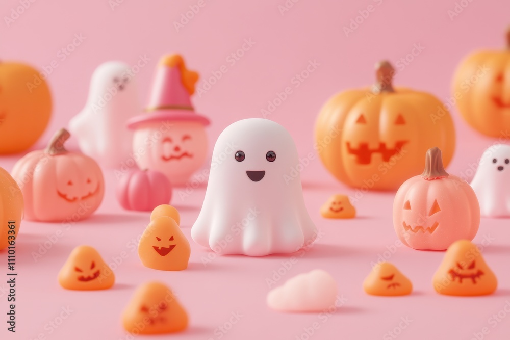 Halloween Whimsy, Playful Pumpkins, Mischievous Witches, Eerie Ghosts, Dark Pink and Orange Palette, Festive Atmosphere, Enchanting Charm Halloween Whimsy, Playful Pumpkins, Mischievous Witches, Eerie Ghosts, Dark Pink and Orange Palette, Festive Atmosphere, Enchanting Charm
