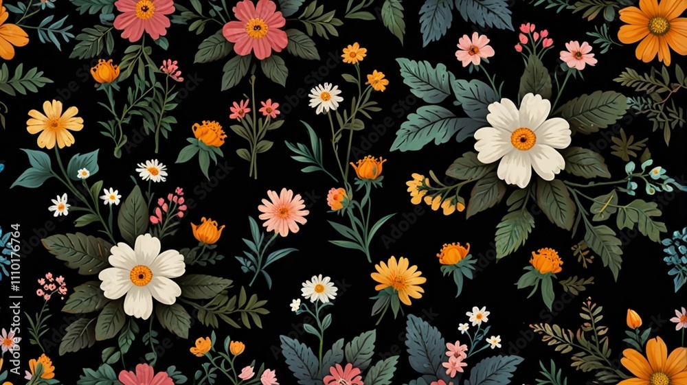Floral Pattern Background Floral Pattern Background