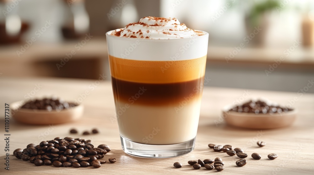 Melange coffee features beautifully layered espresso, creamy milk, and a frothy topping, creating a delightful beverage perfect for any coffee lover. Melange coffee features beautifully layered espresso, creamy milk, and a frothy topping, creating a delightful beverage perfect for any coffee lover.
