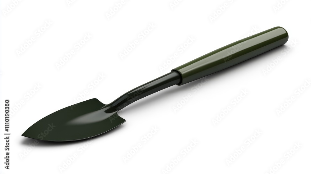 Garden shovel tool isolated on white background showcasing its design and functionality for gardening and landscaping projects. Garden shovel tool isolated on white background showcasing its design and functionality for gardening and landscaping projects.