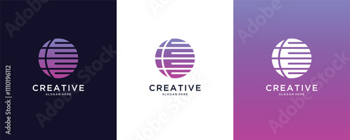 global tech,  finance, digital economy growth, design vector template.