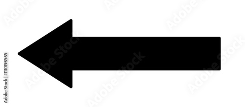 back arrow on white icon 