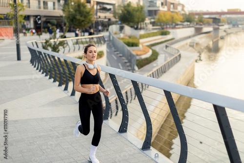 Morning run along the river...