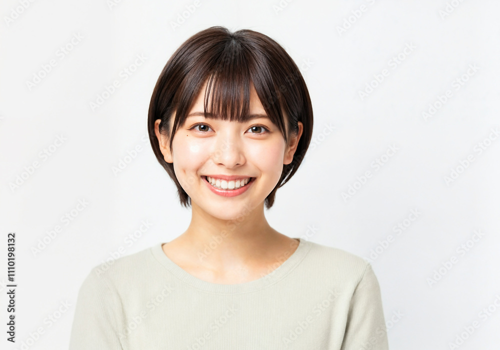 Portrait of a Japanese woman with short hair/
ショートヘアの日本人女性ポートレート Portrait of a Japanese woman with short hair/
ショートヘアの日本人女性ポートレート