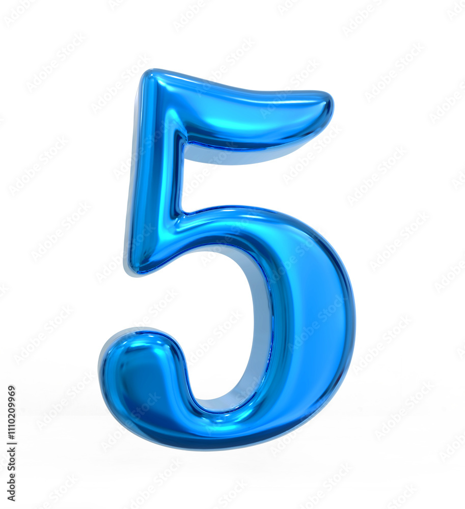 Blue Number 5 Blue Number 5