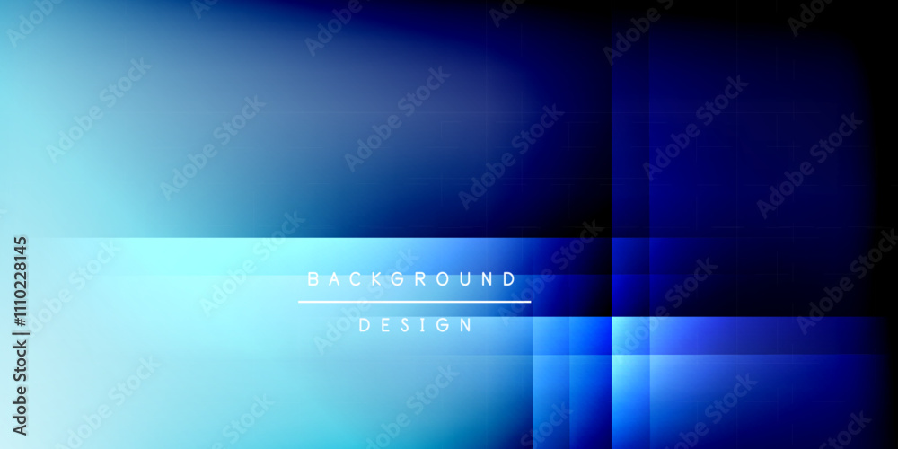 Fototapeta premium Dynamic shadow lines geometric shapes