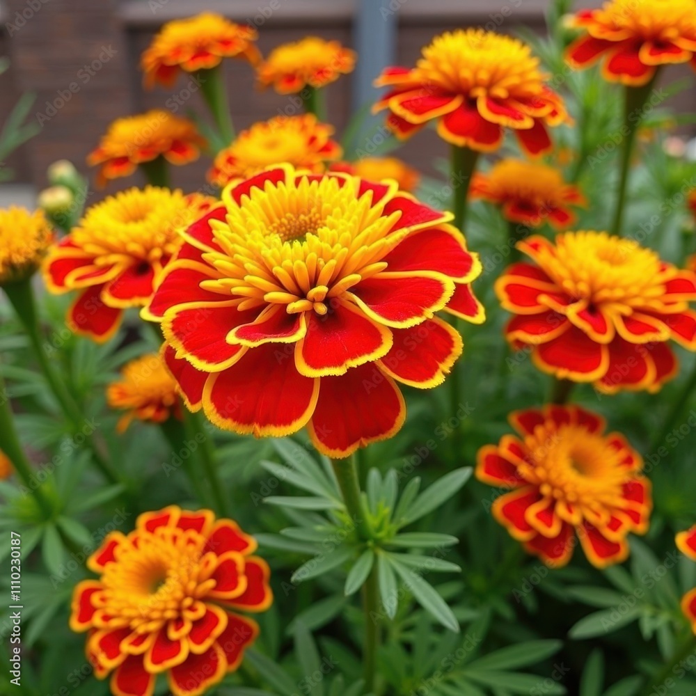 Mexican Marigolds and Cempasuchil Flowers Central to Dia de los Muertos Celebrations. Mexican Marigolds and Cempasuchil Flowers Central to Dia de los Muertos Celebrations.