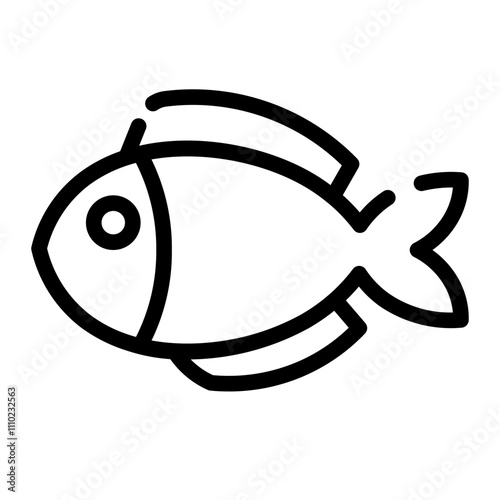 fish cutline icon