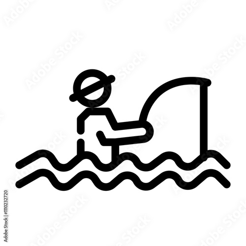 people fishing_1 cutline icon