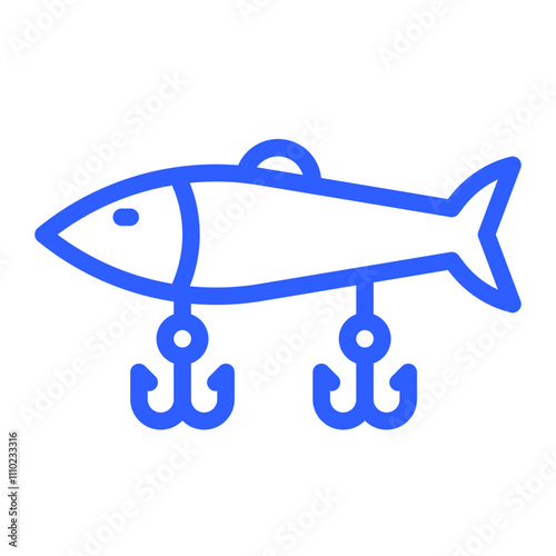 fish bait_2 color icon