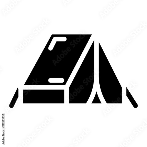tent solid icon