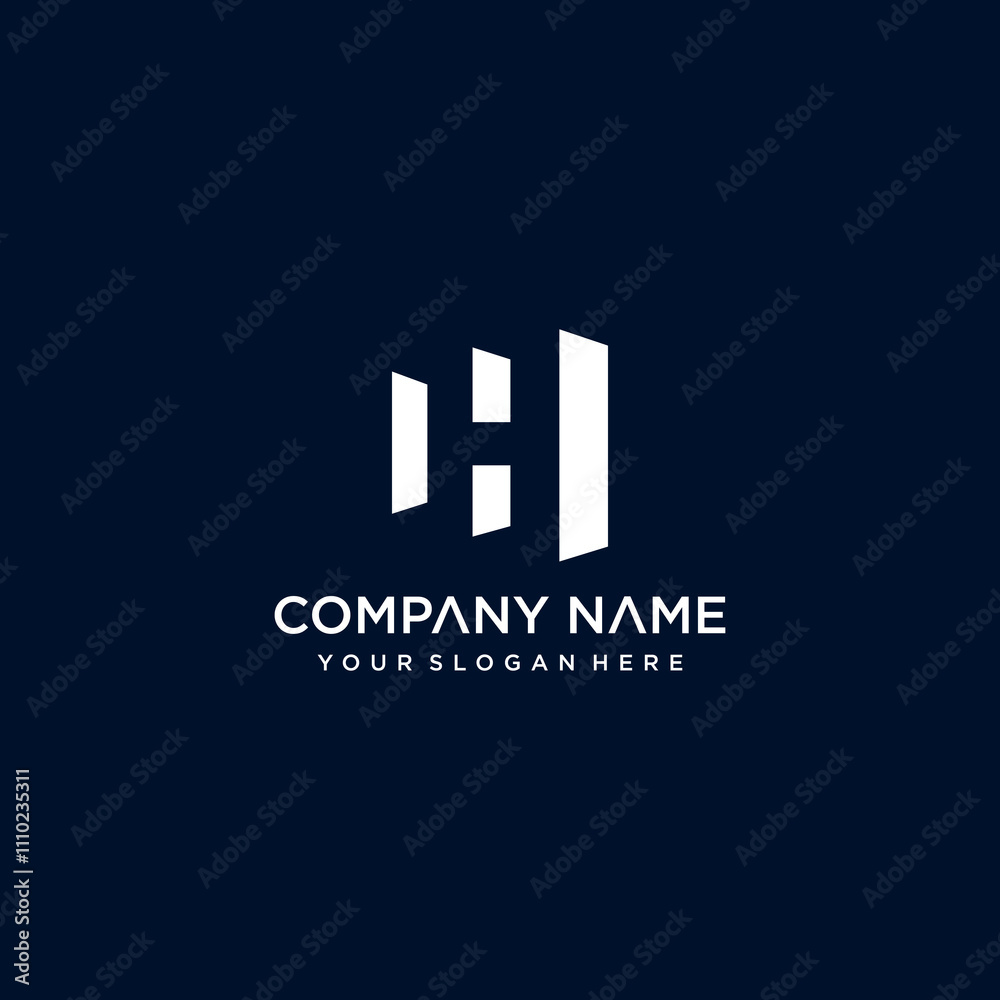 h letter vector logo abstract h letter vector logo abstract
