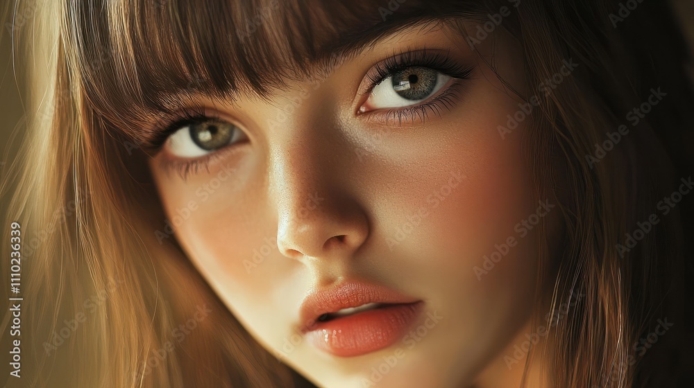 Studio fashion portrait of gorgeous teen girl Studio fashion portrait of gorgeous teen girl
