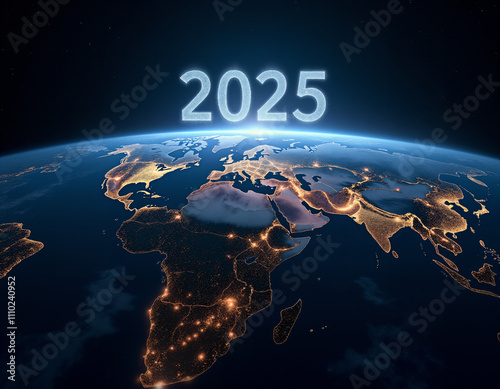 Celebrate 2025: Festive Fireworks, Balloons & New Year’s Artwork