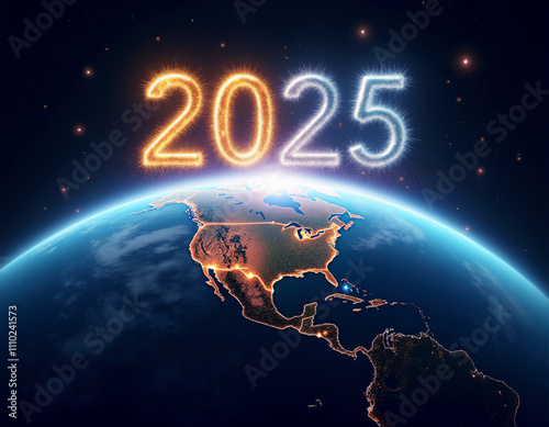 Celebrate 2025: Festive Fireworks, Balloons & New Year’s Artwork