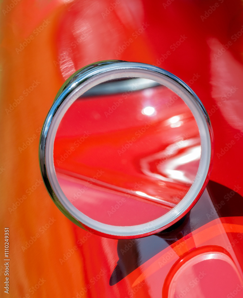 Vintage Outside Rear Mirror