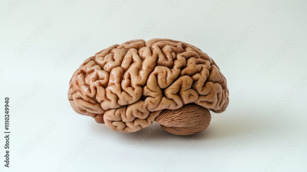 Close-up of human brain showing plaques. Understanding the complexities of neurological conditions through detailed anatomical study. Close-up of human brain showing plaques. Understanding the complexities of neurological conditions through detailed anatomical study.