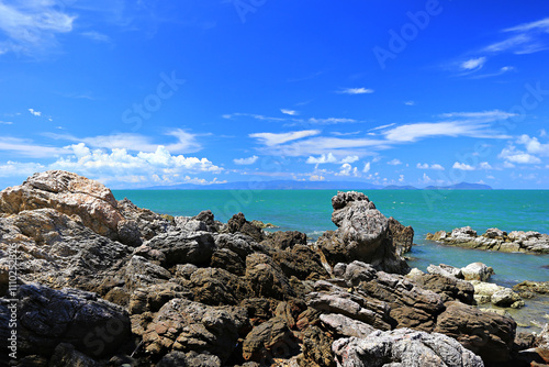 Scenery of Ao Thong Nian (Thong Nian Bay) in Khanom district Nakhon Si Thammarat province, Thailand  photo