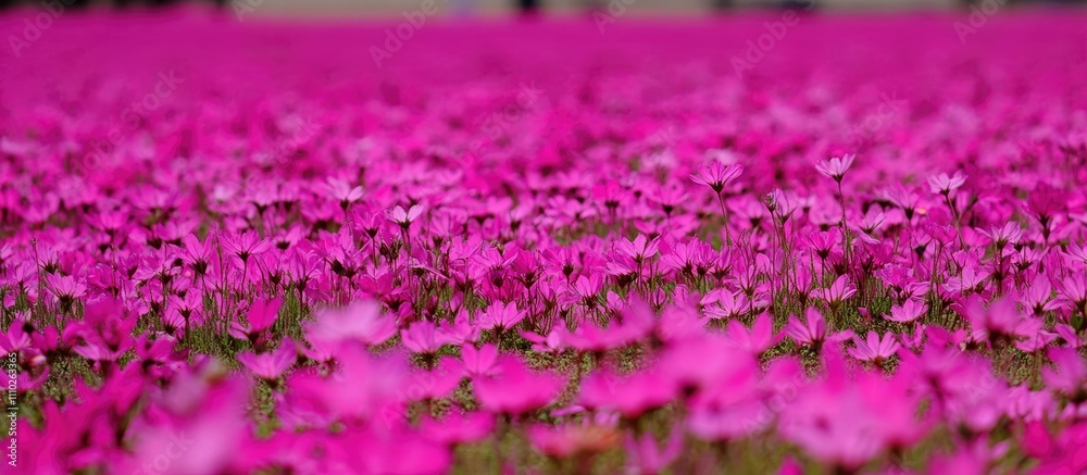 Vibrant field of blooming lavender flowers in sunny landscape showcasing rich purple hues and natural beauty in a serene outdoor setting Vibrant field of blooming lavender flowers in sunny landscape showcasing rich purple hues and natural beauty in a serene outdoor setting