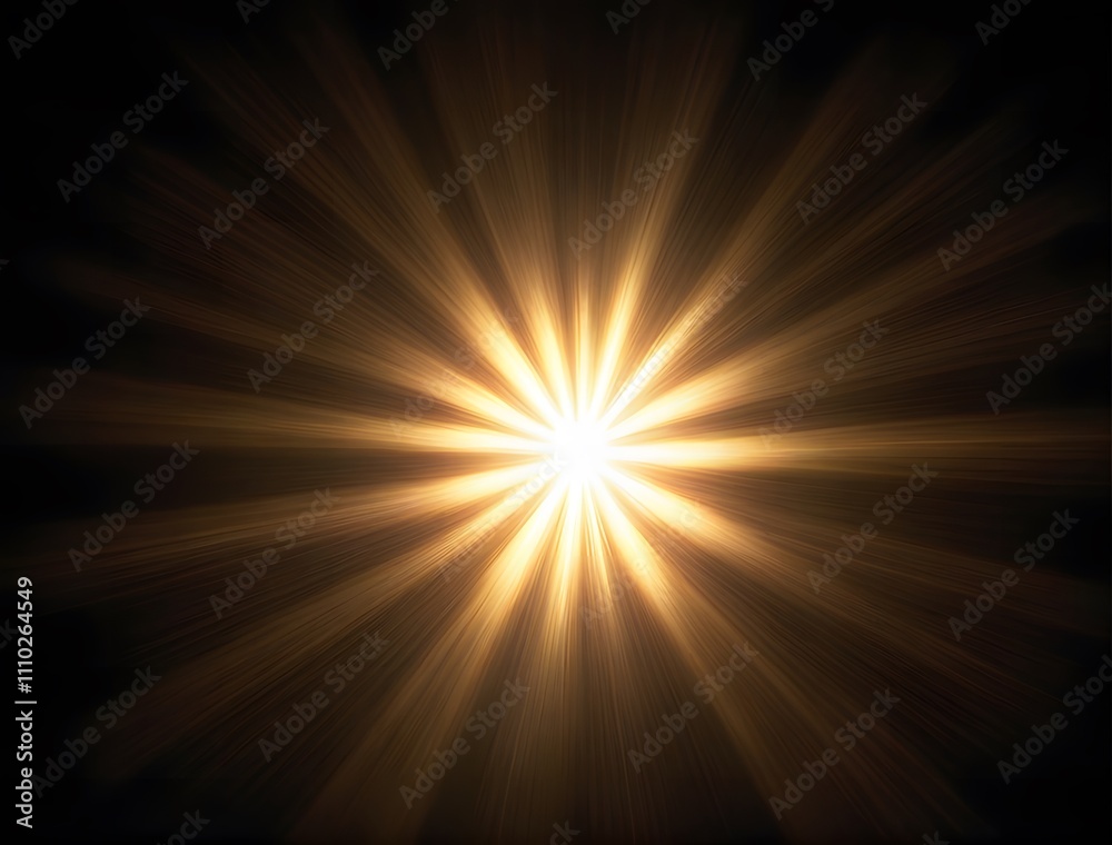 Golden Radiance: A Celestial Burst of Light Golden Radiance: A Celestial Burst of Light