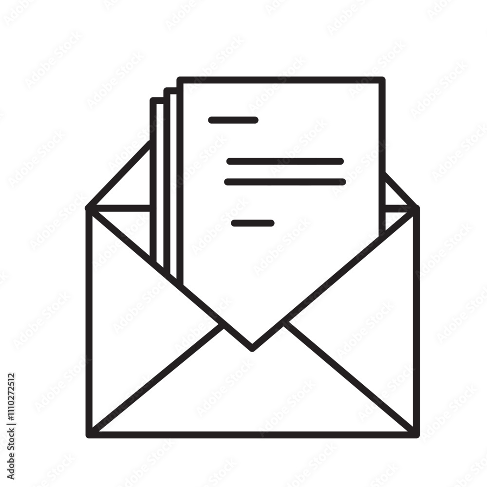 envelope with message envelope with message