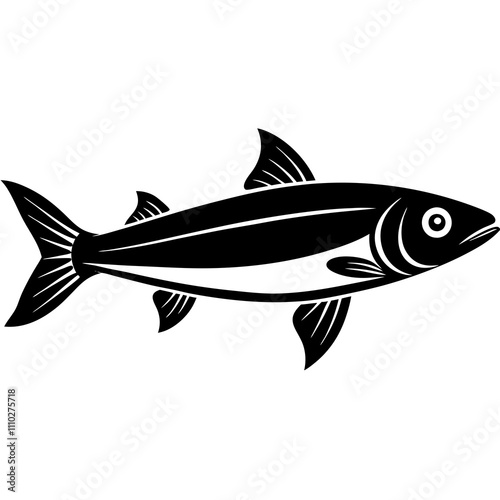 fish on a white background