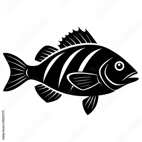 fish isolated on white