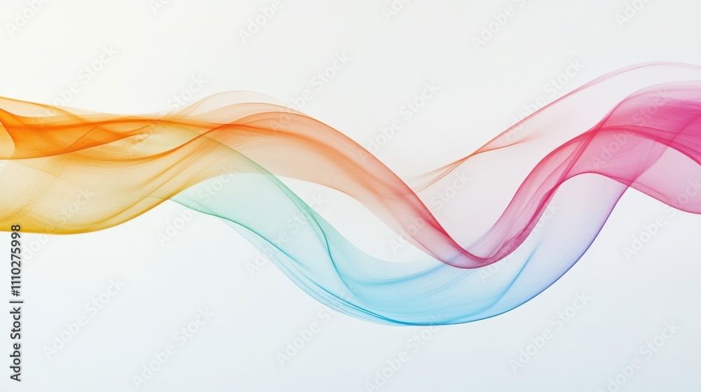 An inspiring depiction of multi-colored abstract waves converging to form a unified, flowing design on a smooth backdrop, Symbolizing the seamless integration of various perspectives into a single An inspiring depiction of multi-colored abstract waves converging to form a unified, flowing design on a smooth backdrop, Symbolizing the seamless integration of various perspectives into a single