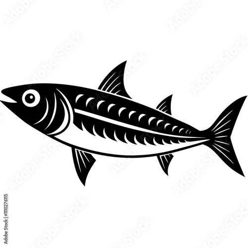 fish isolated on white background