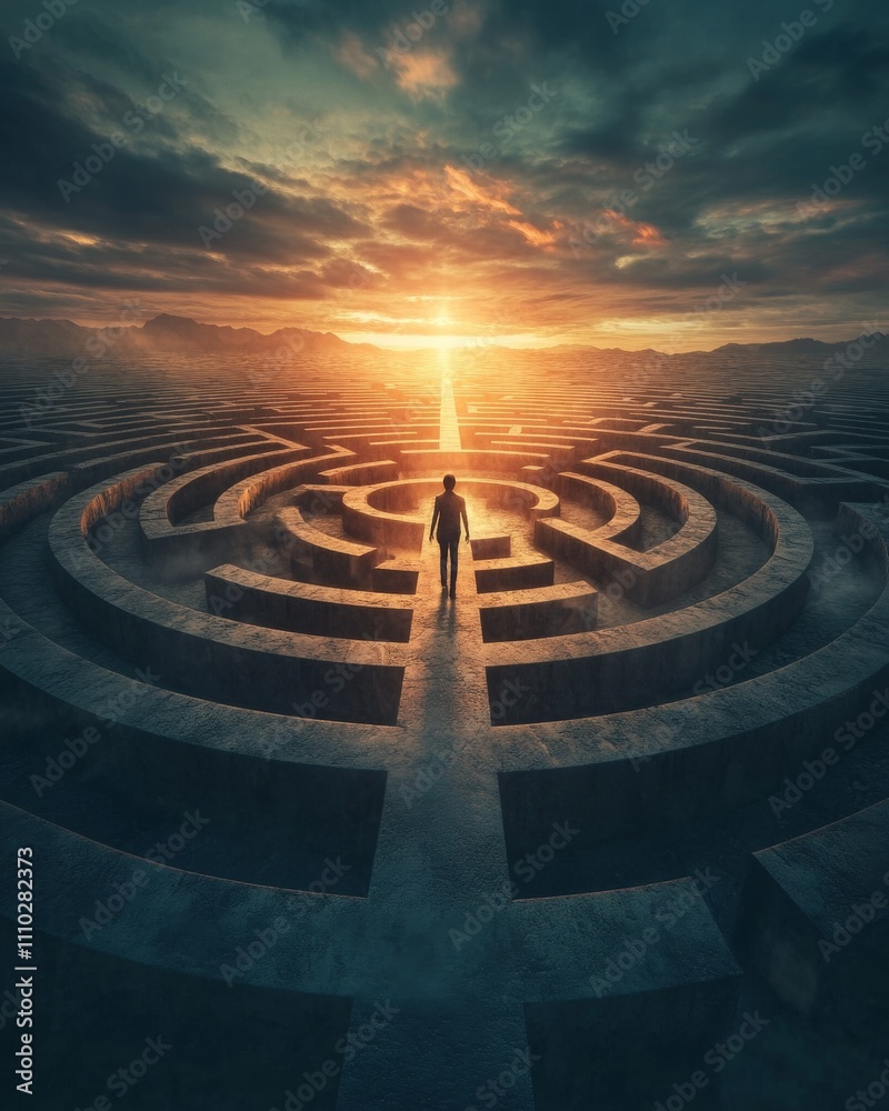 Journey Through a Maze Towards Success