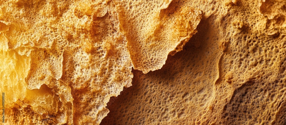 Close-up of a textured light brown rock with intricate patterns found at the shore highlighting natural geological formations and colors. Close-up of a textured light brown rock with intricate patterns found at the shore highlighting natural geological formations and colors.