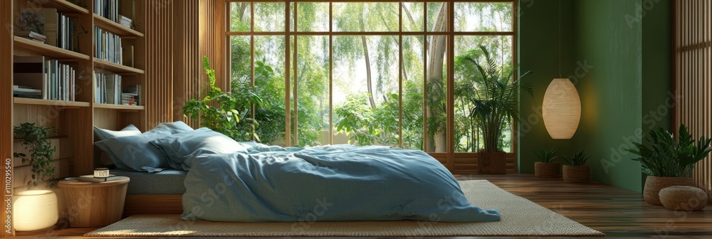 Serene Zen Bedroom