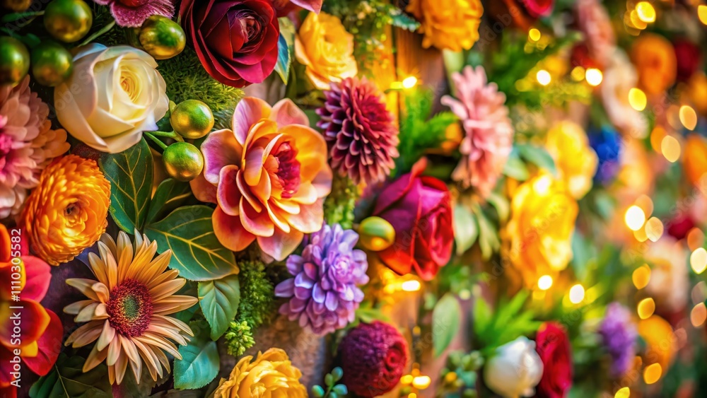 Obraz premium Elegant Floral Wall Art: A Stunning Display of Nature's Beauty in Textured Design for Home Decor and Interior Styling