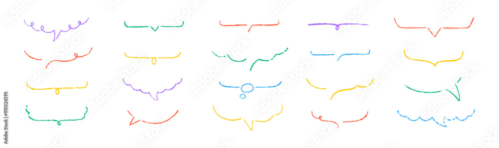 Set of hand drawn grunge crayon, charcoal, chalk bottom of speech bubbles. Japan multicolor handwritten illustration on a white background. Set of hand drawn grunge crayon, charcoal, chalk bottom of speech bubbles. Japan multicolor handwritten illustration on a white background.
