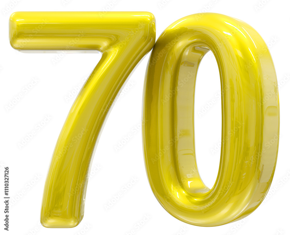 Gold Number 70 Gold Number 70