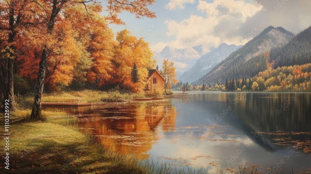 Herbst am See am Steg Herbst am See am Steg
