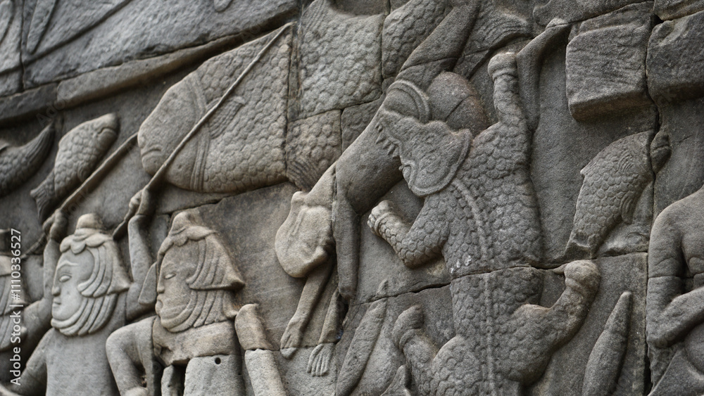 Angkor Wat Siem Reap Cambodia temple ruins and sculptures Angkor Wat Siem Reap Cambodia temple ruins and sculptures