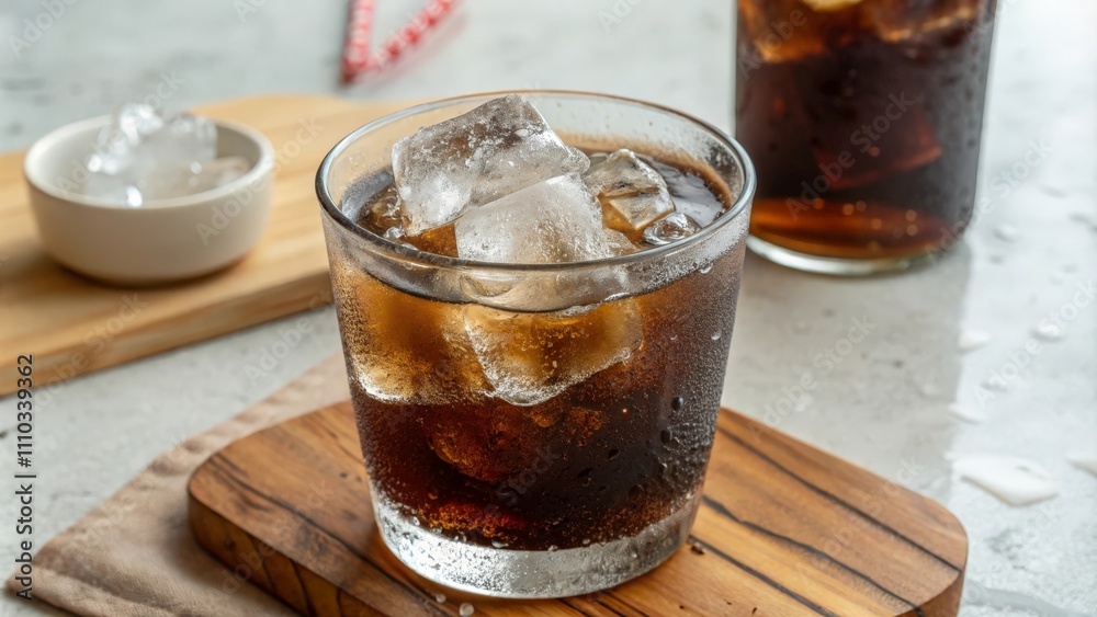 cola with ice cola with ice