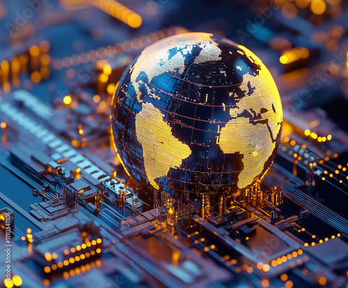 Energy dominance oil global concept. Global oil supply image depicting energy control and dominance, focusing on modern energy strategies and market dynamics.