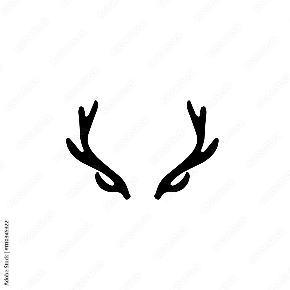 deer antler icon deer antler icon