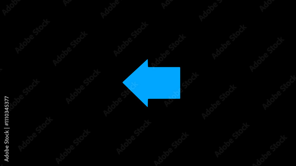 Road sign arrow on the black background. Road sign arrow on the black background.