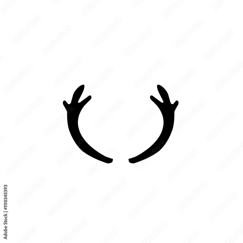 deer antler icon deer antler icon