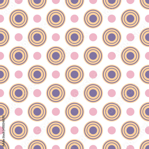 Circles seamless 