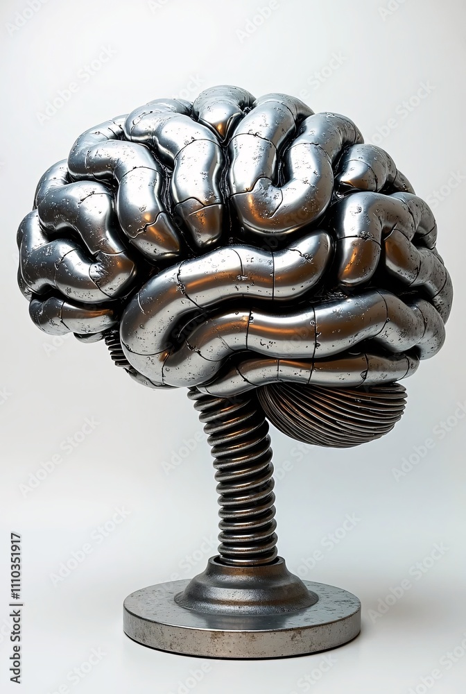 3d rendered illustration of a brain 3d rendered illustration of a brain